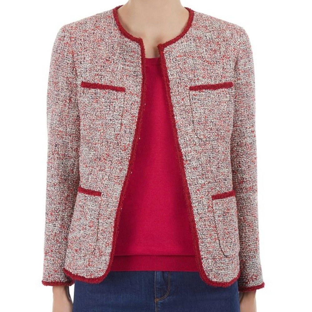 Gerald Darel Multi-Color Tweed Jacket